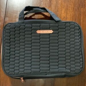 Aimee Kestenberg Black Quilted makeup Bag